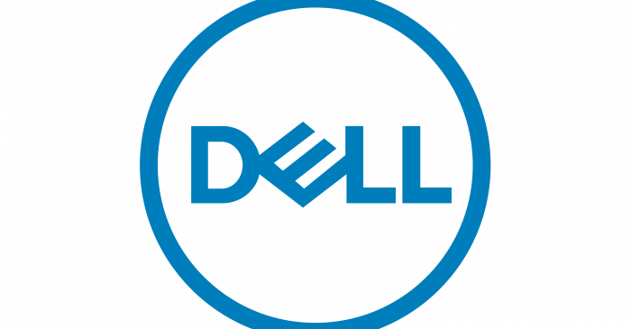 The Dell logo.